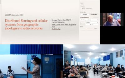 VISITING PROFESSOR: PROF. BERNAD POTTIER DAN DR. IR. ONIL NAZRA PERSADA GOUBIER MENYAJIKAN WAWASAN MENDALAM TENTANG DISTRIBUTED SENSING AND CELLULAR SYSTEM