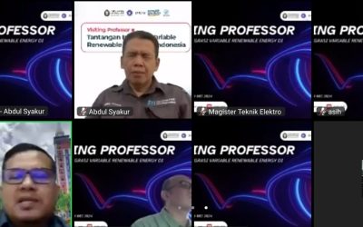 VISITING PROFESSOR: TANTANGAN INTEGRASI VARIABLE RENEWABLE ENERGY DI INDONESIA