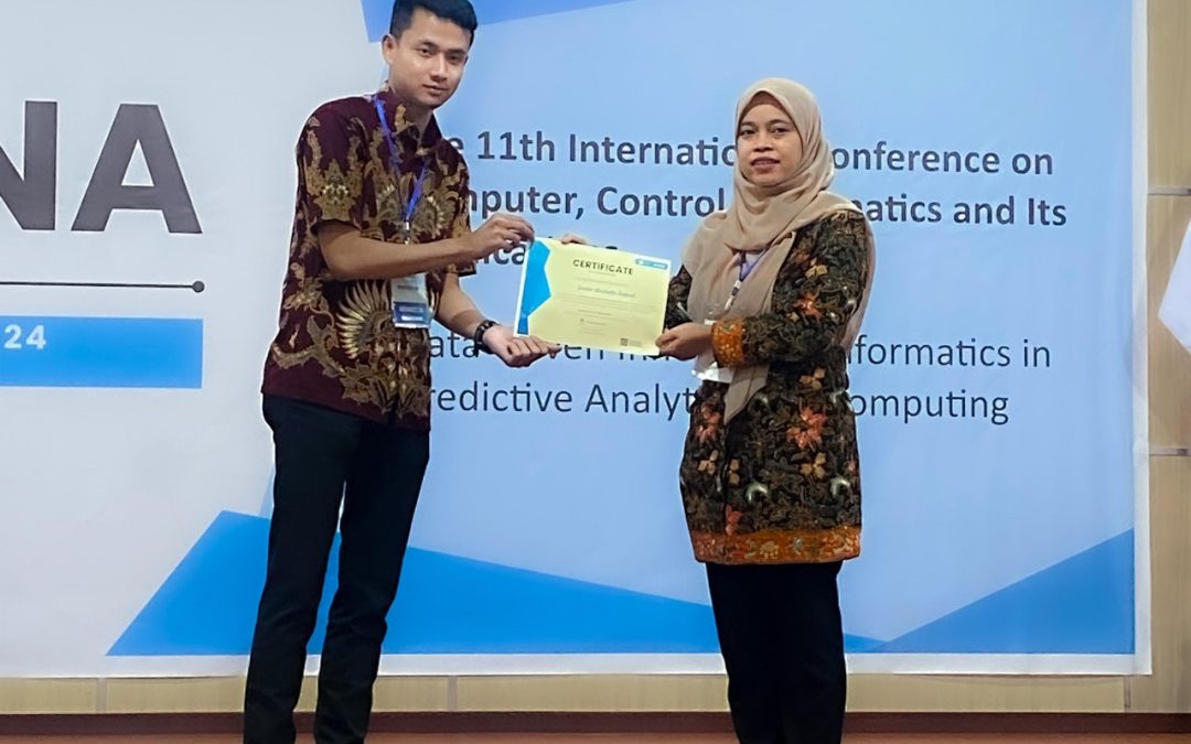 UNDIP ELECTRICAL ENGINEERING STUDENT WINS BEST PRESENTER AWARD AT 11TH IC3INA 2024