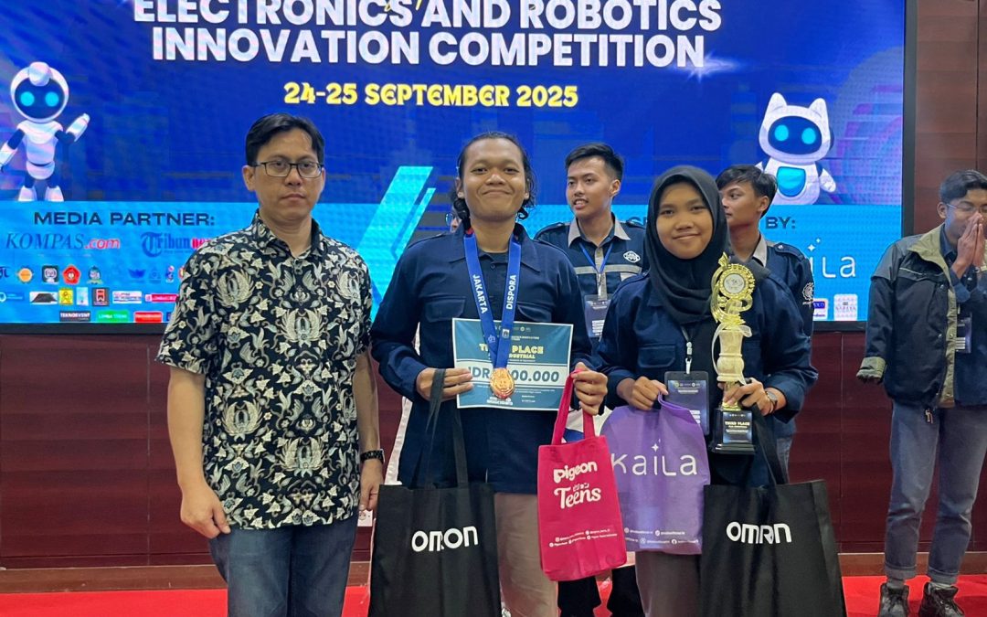 UNDIP ELECTRICAL ENGINEERING STUDENTS WIN 3RD PLACE NATIONALLY IN ERIC 2025 INDUSTRIAL PLC CATEGORY