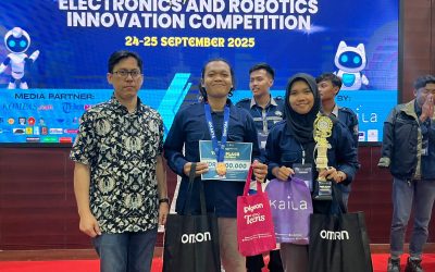 UNDIP ELECTRICAL ENGINEERING STUDENTS WIN 3RD PLACE NATIONALLY IN ERIC 2025 INDUSTRIAL PLC CATEGORY
